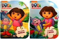 Kit de livros:  Dora aventureira um convite especial + Dora aventureira o presente do botas – 3+ Anos