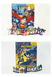 Coleção Batman os vilões de Gotham 12 miniaturas + Superman os vilões de metropolis 12 miniaturas