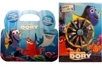 Kit de Livros infantis: Disney Cores procurando Dory + Maleta disney cinema- Crianças 3+ Anos.