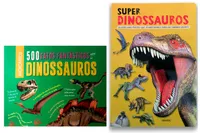 Kit 500 Fatos Fantásticos sobre os Dinossauros + Super Dinossauros