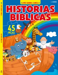 Livro quebra-cabeça - Histórias bíblicas