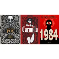 Coleção - 3 vol: Carmilla + 1984 + O Corvo e Outras Histórias