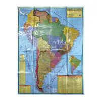 Mapa da América do Sul político