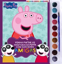 Peppa Pig - Livro para pintar com aquarela