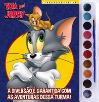 Tom e Jerry - Livro para pintar com aquarela