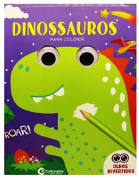 Pop olhos divertidos - Dinossauros para colorir