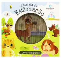 Livro holográfico - animais de estimação