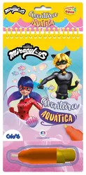 Aquabook - Colorindo com água - Miraculous: as Aventuras de Ladybug - Ladybug - Aventura