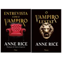 Coleção de Livros Crônicas Vampirescas de Anne Rice - 2 Volumes