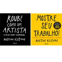 Coleção de livros Austin Kleon - 2 Vol.