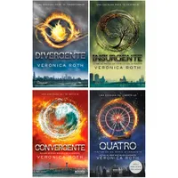 Coleção completa Divergente - 4 livros - Divergente + Insurgente + Convergente + Quatro