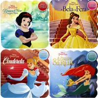 Coleção Disney Minhas primeiras histórias, Cinderela, Bela e a Fera e Branca de Neve