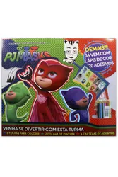 PJ Masks - Colorindo com Adesivos Especial