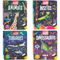 Coleção Lanterna - Procure e Encontre! Vol 4 - Animais, Dinossauros, Insetos, Tubarões