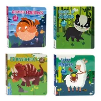 Coleção Leia, Encaixe & Brinque Vol 4 - Animais Marinhos, Dinossauros, Flihotes de Animais, Seres Mágicos