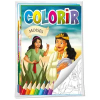 Solapa Histórias Bíblicas para Colorir - 8 volumes