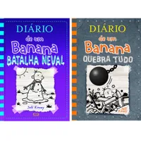 Coleção Diário de um Banana - Vol 13 e 14: BATALHA NAVAL + QUEBRA TUDO