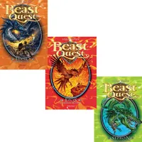 Kit Beast Quest: Epos o Pássaro, Sepron a Serpente e Ferno o Dragão  - Aventuras Mágicas