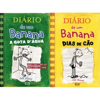 Coleção Diário de um Banana - Vol 3 e 4: A GOTA D´ÁGUA + DIAS DE CÃO