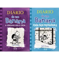 Coleção Diário de um Banana - Vol 5 e 6: A VERDADE NUA E CRUA + CASA DOS HORRORES