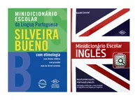 Kit Minidicionários: Língua portuguesa (com etimologia)  + Língua inglesa.
