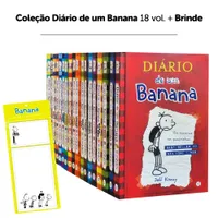 Saga Diário de um Banana - Coleção completa com 18 livros + Brinde