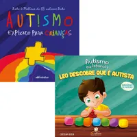 Kit: Leo Descobre Que E Autista - Autismo Na Infancia + Autismo Explicado Para Crianças
