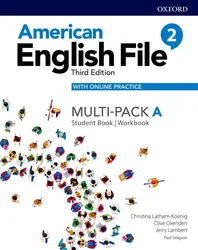 AMERICAN ENGLISH FILE 2A - MULTI-PACK WITH ONLINE PRACTICE - 3RD