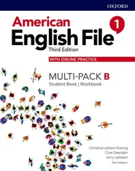 AMERICAN ENGLISH FILE 1B - MULTI-PACK WITH ONLINE PRACTICE - 3RD