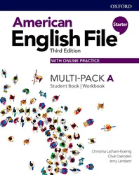 AMERICAN ENGLISH FILE STARTER A WITH ONLINE MULTIPACK - 3RD