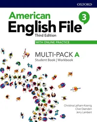 AMERICAN ENGLISH FILE 3A - STUDENT BOOK/WORKBOOK MULTI-PACK WITH ONLINE PRACTICE - 3RD