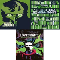 Kit A Biblioteca Da Meia-noite, O Médico E O Monstro: O Estranho Caso Do Dr. Jekyll E Do Sr. Hyde e H.p. Lovecraft
