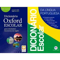 Kit: Dicionário Oxford Escolar - Para Estudantes Brasileiros De Inglês + Magic Kids Dicionário Da Língua Portuguesa