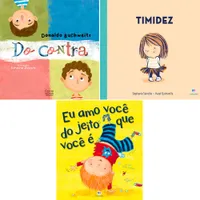 Kit Infantil de Livros sobre Sentimentos - 3 livros