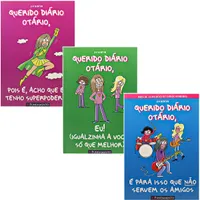 Coleção Querido Diario Otário - 3 volumes - Livros 10, 11 e 12
