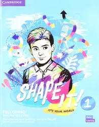 SHAPE IT!  1 - FULL COMBO STUDENT´S BOOK AND WORKBOOK WITH PRACTICE EXTRA