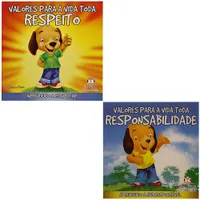 Coleção Valores para a vida toda - 2 Vol: Respeito + Responsabilidade