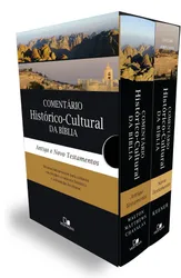 BOX COMENTÁRIO HISTÓRICO-CULTURAL DA BÍBLIA - ANTIGO E NOVO TESTAMENTOS