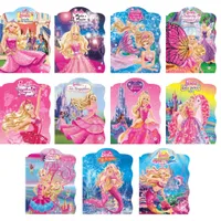 Barbie - Kit com 10 livros: Sereia, Princesa, Mosqueteira, Fada, Moda, Magia - COM GLITTER NA CAPA!