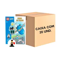 LEGO CITY - HORA DE VOAR! - CAIXA FECHADA - 20 UNIDADES