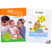 Kit Maternal - 150 jogos para a Estimulação Infantil + Escolinha Primeiros Passos
