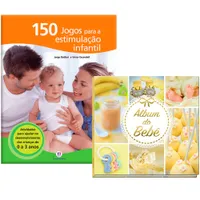 Kit do Bebê: 150 Jogos para Estimulação Infantil + Álbum do Bebê