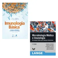 KIT 2 VOL: IMUNOLOGIA BÁSICA - FUNÇÕES E DISTÚRBIOS DO SISTEMA IMUNOLÓGICO + MICROBIOLOGIA MÉDICA E IMUNOLOGIA