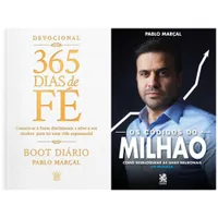 Kit Pablo Marçal -  Os Códigos Do Milhão + 365 Dias De Fé - Boot Diário