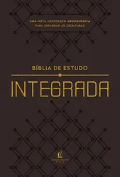 BÍBLIA DE ESTUDO INTEGRADA, NVI, COURO SOFT, MARROM