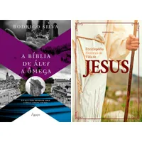 Kit A Bíblia De Àlef A Ômega + Enciclopédia Histórica Da Vida De Jesus