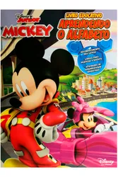 Disney Júnior - Mickey - Livro educativo: Aprendendo o Alfabeto